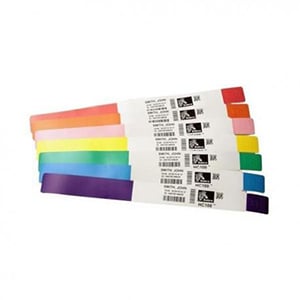 Afbeelding van Zebra Z-Band Direct 10006995-1K RED pre-print 25mm x 279mm 6 x 200 stuks (origineel)