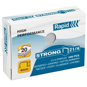 Afbeelding van Rapid 21/4 strong nietjes gegalvaniseerd | tot 15 vel | 1000 stuks