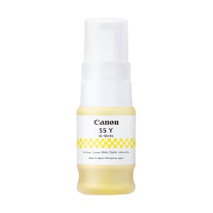 Afbeelding van Canon GI-55Y inktfles geel (origineel)