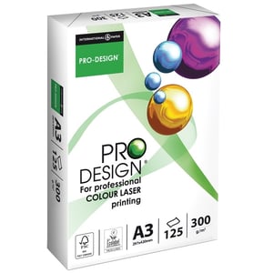 Afbeelding van Pro-Design papier A3 | wit | 125 vel | 300gr. | 1 pak