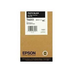 Afbeelding van Epson T6051 inktcartridge foto zwart (origineel)