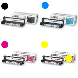 Afbeelding van Lexmark bundel 12A1451+2+3+4 (m+c+y+bl)