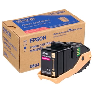 Afbeelding van Epson S050603 toner cartridge magenta (origineel)
