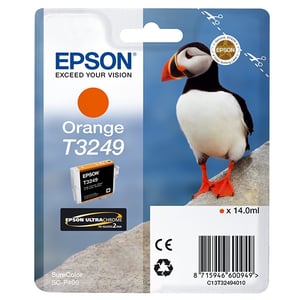 Afbeelding van Epson T3249 inktcartridge oranje (origineel)