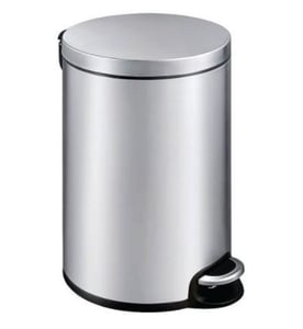 Afbeelding van EKO Serene vuilnisbak | metaal | mat RVS | 20 liter