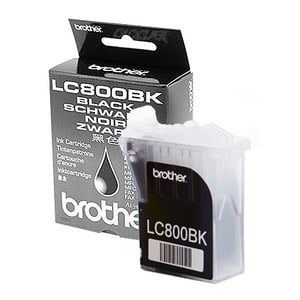Afbeelding van Brother LC-800BK inktcartridge zwart (origineel)