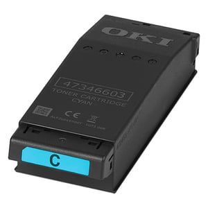 Afbeelding van OKI 09006127 toner cartridge cyaan (origineel)