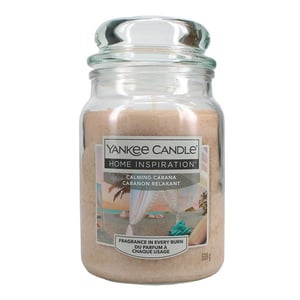 Afbeelding van Yankee Candle Home Inspiration geurkaars | Calming Cabana | Large Jar | 538 g