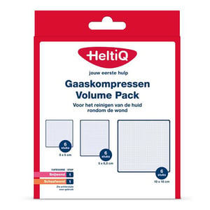 Afbeelding van HeltiQ Gaaskompressen Volume Pack | 18 stuks