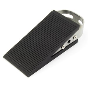 Afbeelding van Kangaro K-11010 deurstopper wigvorm | zwart | rubber | 120 gram
