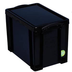 Afbeelding van Really Useful Box opbergdoos | gerecycled | zwart | 19 liter