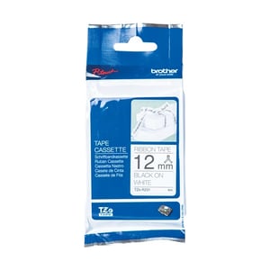 Afbeelding van Brother TZe-R231 tape zwart op wit 12 mm (origineel)