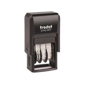 Afbeelding van Trodat printy 4810 datumstempel zelfinktend | zwart | 1 kleur