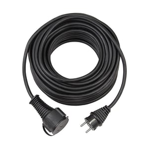 Afbeelding van Brennenstuhl 1161450 verlengsnoer | rubber | 10 meter | zwart