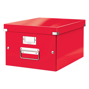 Afbeelding van Leitz 6044 WOW medium opbergdoos | rood | medium