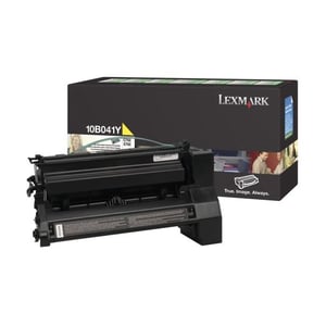 Afbeelding van Lexmark 10B041Y toner cartridge geel (origineel)