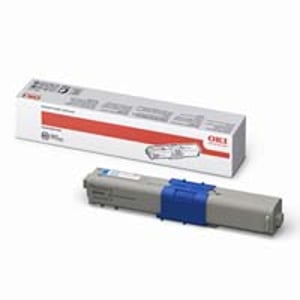 Afbeelding van OKI 44469706 toner cartridge cyaan (origineel)