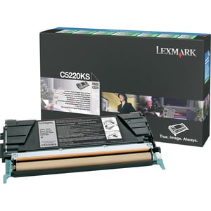 Afbeelding van Lexmark C5220KS toner cartridge zwart (origineel)