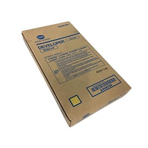 Afbeelding van Konica Minolta DV-614Y (A3VX700) developer geel (origineel)