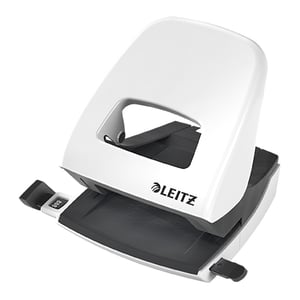 Afbeelding van Leitz 5008 NeXXt perforator | metaal | metallic wit | tot 30 vel