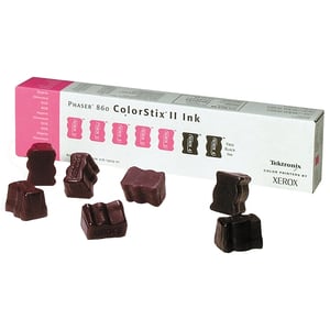 Afbeelding van Xerox 016190401 colorstix magenta 5 stuks / colorstix zwart 2 stuks (origineel)