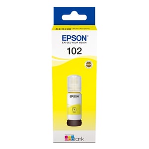 Afbeelding van Epson 102 inktfles geel (origineel)
