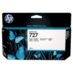 Afbeelding van HP B3P23A nr. 727 inktcartridge foto zwart hoge capaciteit (origineel)