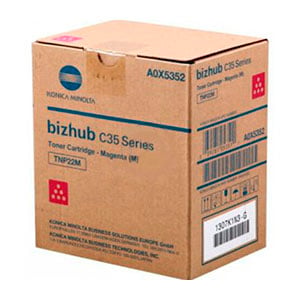 Afbeelding van Konica Minolta TNP-22M (A0X5352) toner cartridge magenta (origineel)