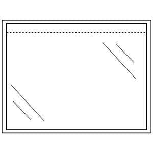 Afbeelding van Raadhuis paklijst envelop | onbedrukt | zelfklevend | A6 | 165 mm x 122 mm | 1000 stuks