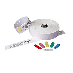 Afbeelding van Zebra Z-Band Quickclip 10004821K wit 25mm x 178mm 6 x 390 stuks (origineel)