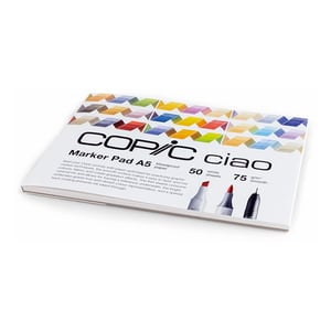 Afbeelding van Copic A5 markerpapier | wit | 50 vel | 75 grams