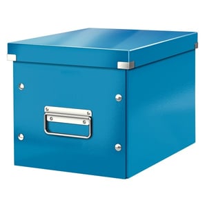 Afbeelding van Leitz 6109 cube opbergdoos | blauw | medium