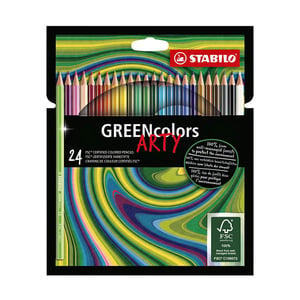 Afbeelding van Stabilo Greencolors ARTY kleurpotloden | 24 stuks