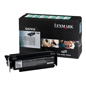 Afbeelding van Lexmark 12A7415 toner cartridge zwart hoge capaciteit (origineel)
