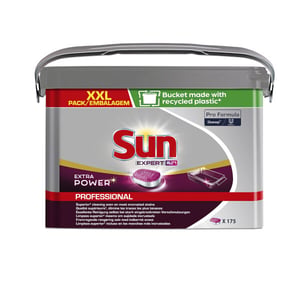 Afbeelding van Sun Expert Professional Formula All-in-1 Extra Power Vaatwastabletten | 175 stuks