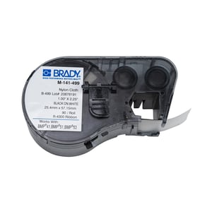 Afbeelding van Brady M-141-499 nylonweefsel labels | 25,4mm x 57,15mm