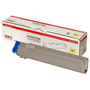Afbeelding van OKI 42918913 toner cartridge geel (origineel)