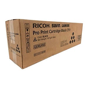 Afbeelding van Ricoh type C751 toner cartridge zwart (origineel)