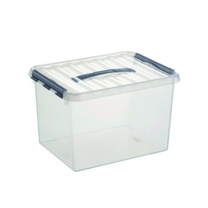 Afbeelding van Sunware Q-line opbergdoos | transparant | 22 liter