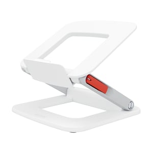 Afbeelding van Leitz 64240001 Ergo Multi-hoek laptopstandaard | verstelbaar | wit | tot 15 inch
