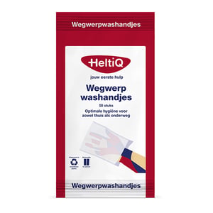 Afbeelding van HeltiQ wegwerpwashandjes | 50 stuks