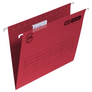 Afbeelding van Elba Verticfile Ultimate hangmappen met V-bodem | A4 | rood | 330 mm | 25 stuks