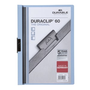 Afbeelding van Durable 220957 Duraclip klemmap | A4 | antraciet | voor 60 pagina’s