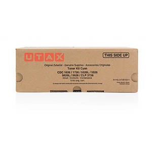 Afbeelding van Utax 4472610011 / CDC 1626 toner cartridge cyaan (origineel)