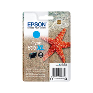 Afbeelding van Epson 603XL inktcartridge cyaan hoge capaciteit (origineel)