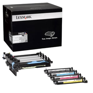 Afbeelding van Lexmark 70C0Z50 nr. 700Z5 imaging kit zwart / kleur (origineel)
