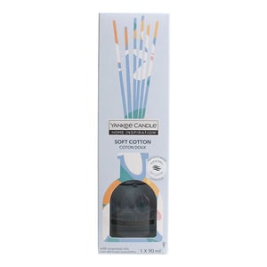 Afbeelding van Yankee Candle Home Inspiration Reed Diffuser | Soft Cotton | 90 ml