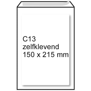 Afbeelding van Raadhuis luchtkussen envelop | zelfklevend | C13 | 150mm x 215mm | 100 stuks