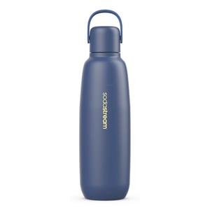 Afbeelding van SodaStream Fizz & Go fles | RVS | 900 ml | blauw