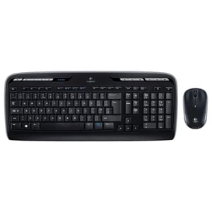 Afbeelding van Logitech MK330 toetsenbord en muis | QWERTY | USB | zwart